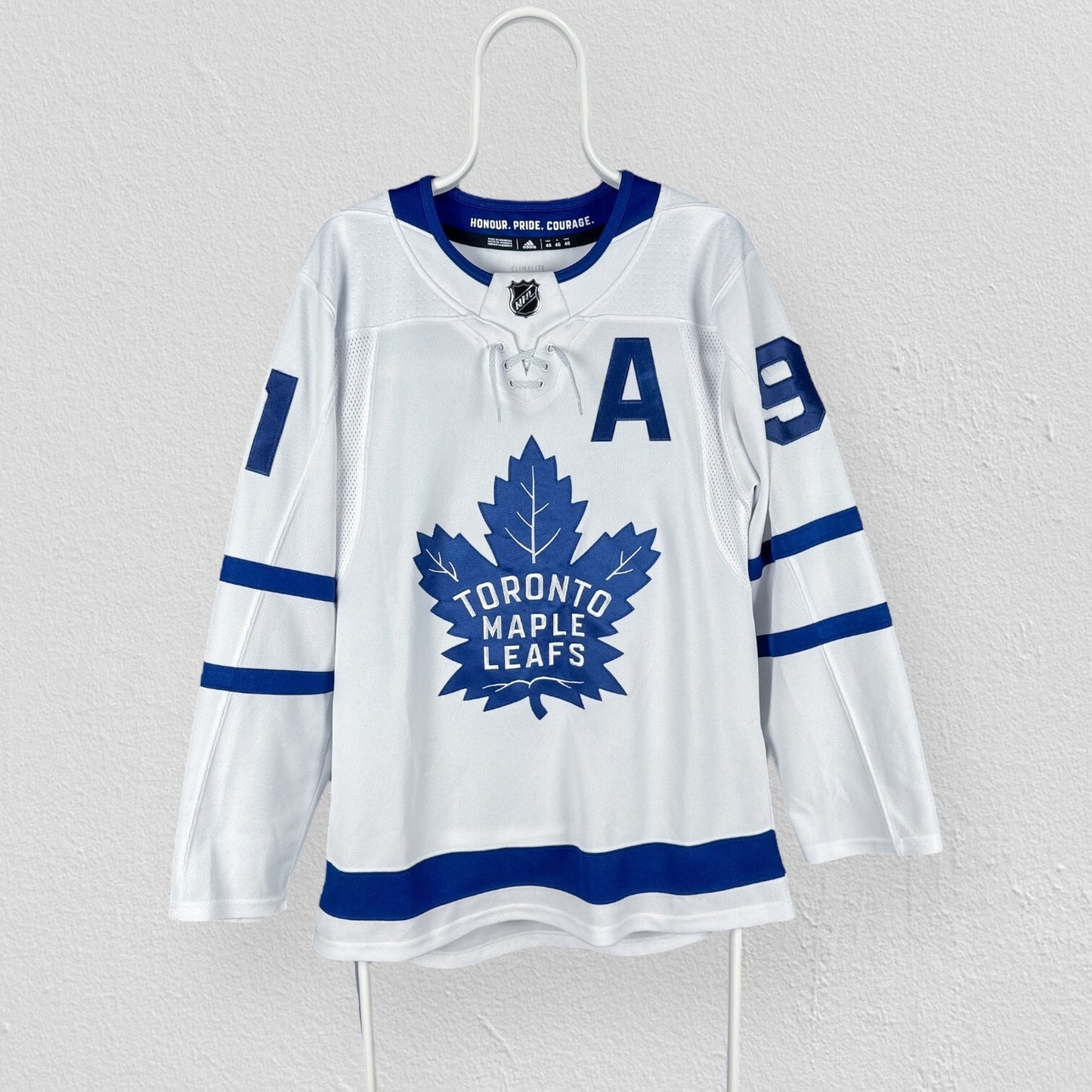 Toronto Maple Leafs Jersey NHL Adidas Tavares 91 Mens 46 Large