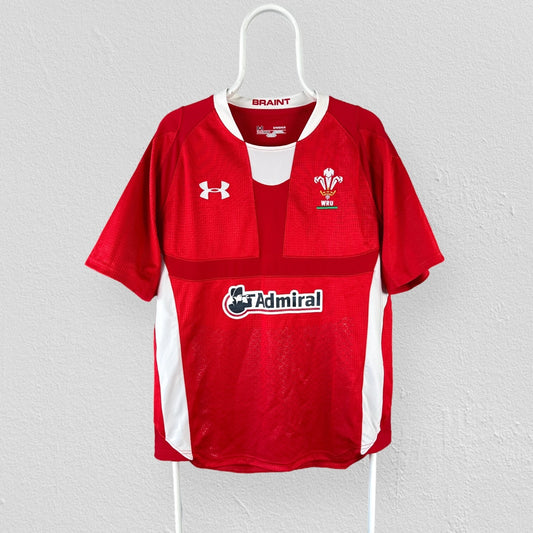 Wales Rugby Union Jersey Shirt Red 2012 Home Under Armour Mens XL